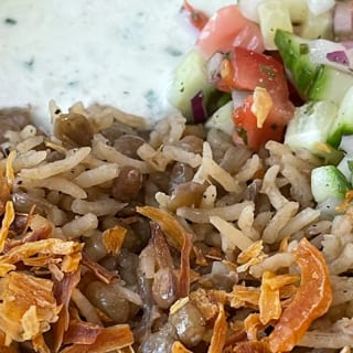 Emjadarah Platter